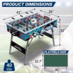 Soccer Table 4FT Folding Soccer Table